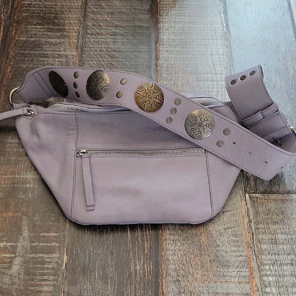 Free People Purple Leather Women's Bag